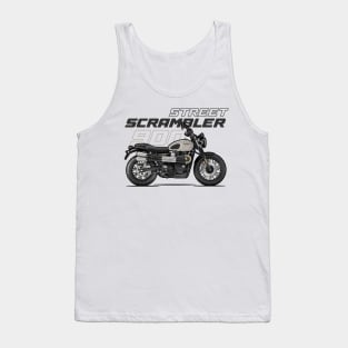 Street Scrambler 900 - White Tank Top